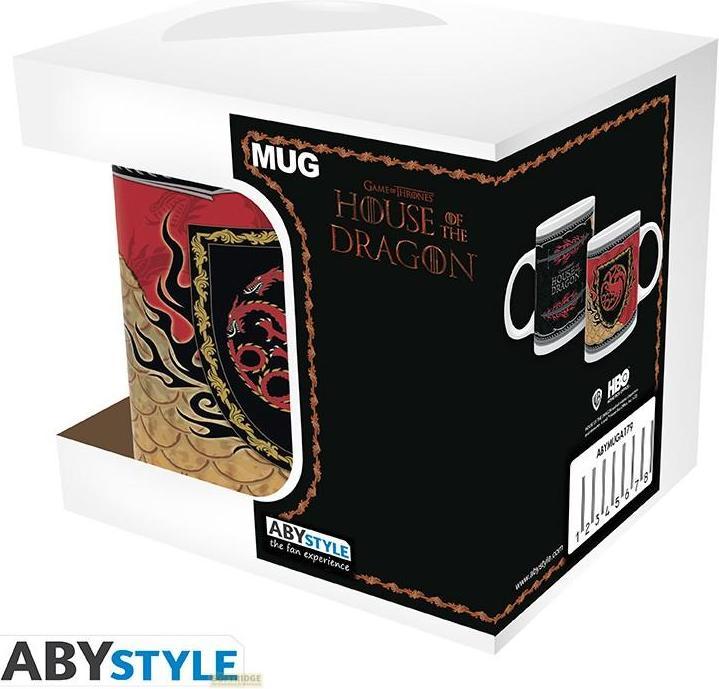 Produktbild ABYstyle House of the Dragon Tazza 320ml Subli Targaryen Dragon Crest (320 ml, 1 x)