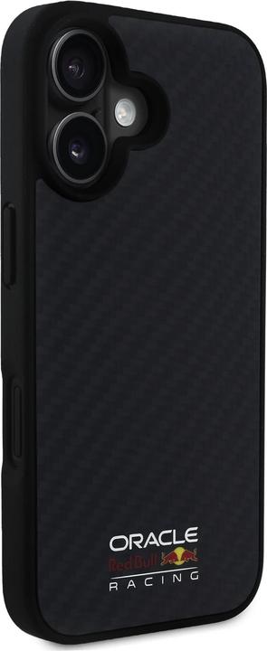 Image du produit Red Bull RBHMP16S24CFILSK iPhone 16 6.1" hardcase black Carbon Fiber Shiny Logo MagSafe (Apple iPhone 16)