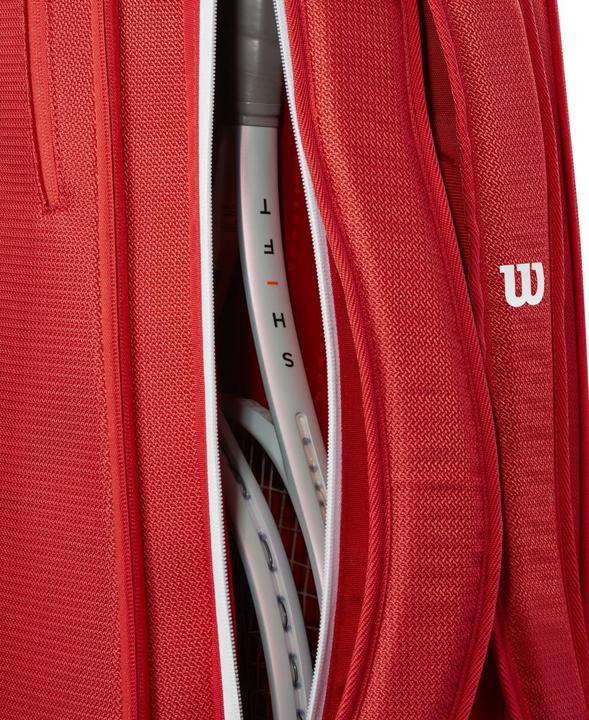 Image du produit Wilson Super Tour Rot 6er Schlägertasche (6R)