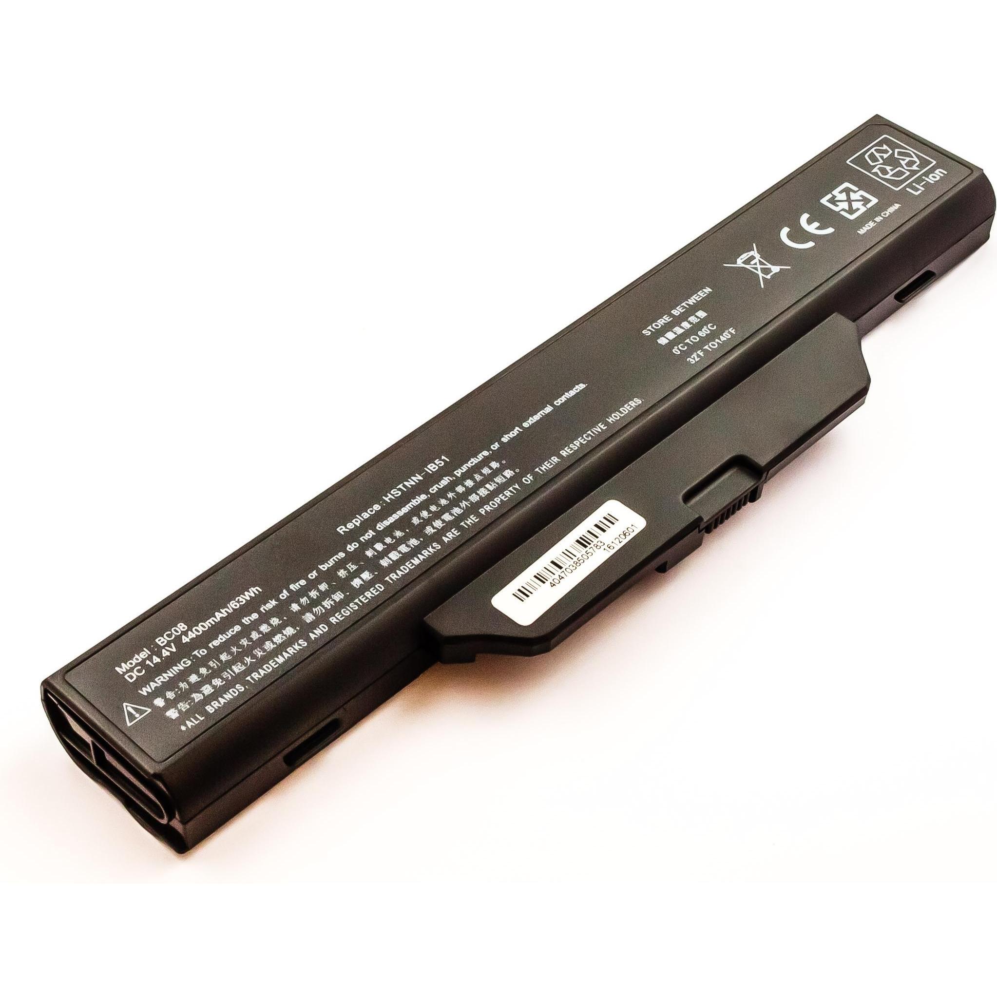 AGI 5167 - Akku - Akku 4.400 mAh 14,4 V (4400 mAh), Notebook Akku, Schwarz