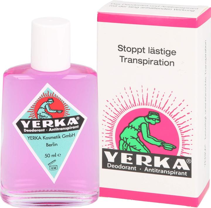 Produktbild Yerka Deodorant Antitranspirant, 50 ml Lösung (50 ml)