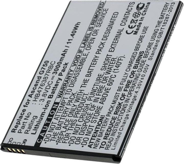 Huawei Batteria Ascend G750 Batteria G750-T00, B199, Glory 4, Honor 3X