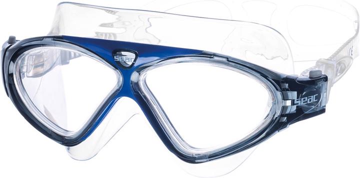 Actual product image Seac Swimming goggles Vision HD blue anti-fog, UV protection 100%, hypoallergenic silicone