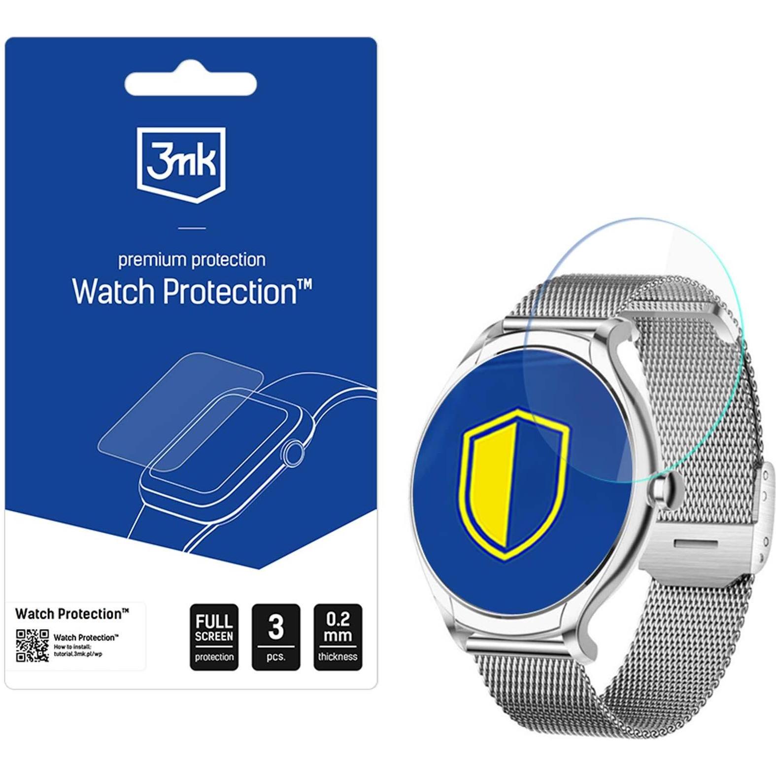 3MK Watch Protection ARC Protective Film for Rubicon RNCF13, Smartwatch Zubehör