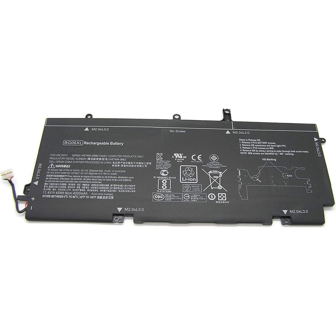 CoreParts MBXHP-BA0209 Notebook-Ersatzteil Akku (6 Zellen, 3900 mAh), Notebook Akku, Schwarz