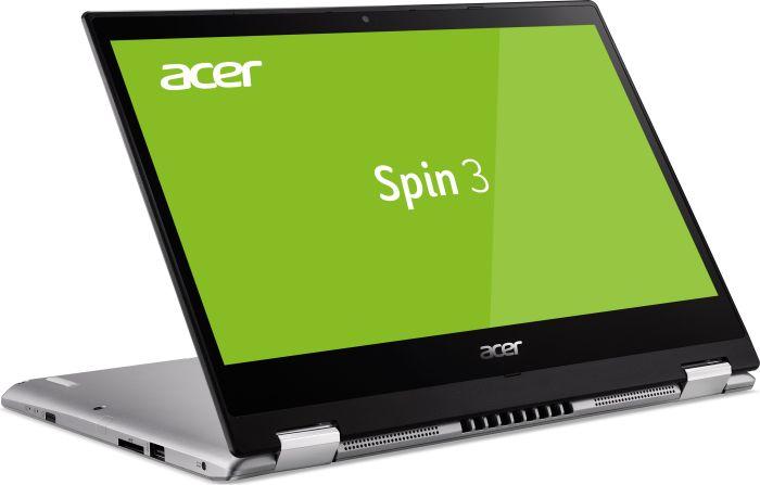 Actual product image Acer Spin 3 – SP314-53N-575U (14", 256 GB, 8 GB, DE, Intel Core i5-8265U)