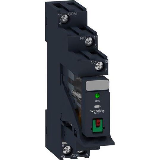 30x APC Steckschnittstellenrelais Zelio Relay, 1 Wechsler, AC, 24V, 10A, Schraubklemme, Relais