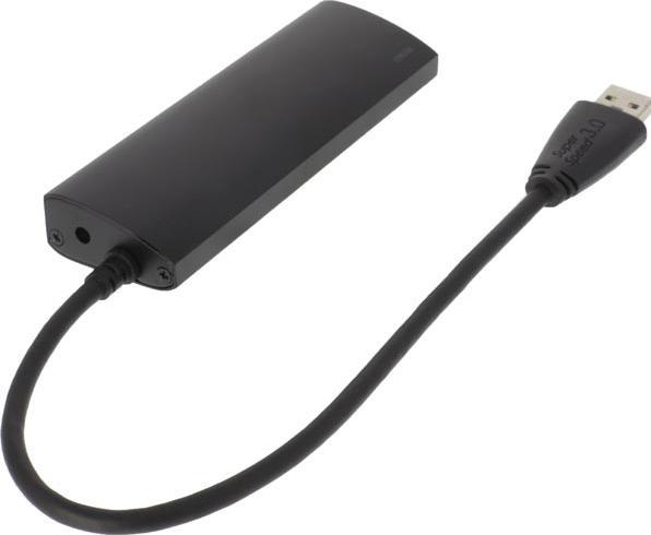 Immagine prodotto Deltaco UH-481 hub di interfaccia USB 3.2 Gen 2 (3.1 Gen 2) Type-A Nero (USB-A, 4 Porti)