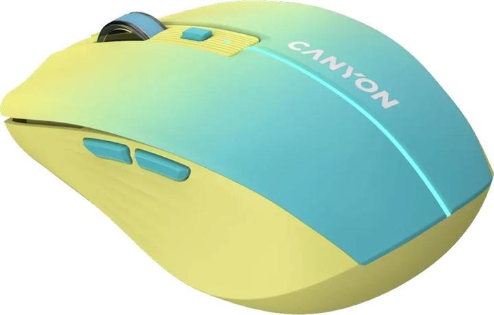 Actual product image Canyon MW-44, 2 in 1 Wireless optical mouse with 8 buttons, DPI 800/1200/1600, 2 mode(BT/ 2.4GHz) (Wireless)