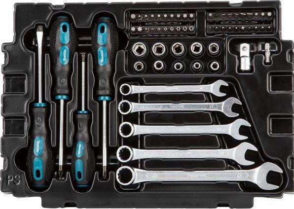 Immagine prodotto Makita Set di attrezzi manuali (87 pezzi)