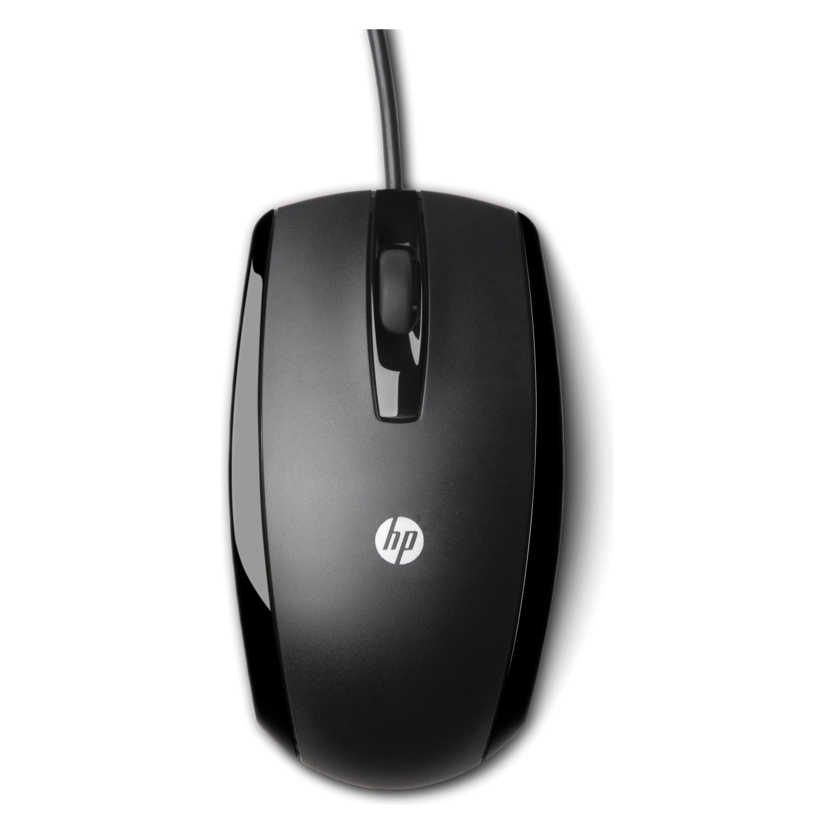 HP KY619AA (Kabelgebunden), Maus, Schwarz