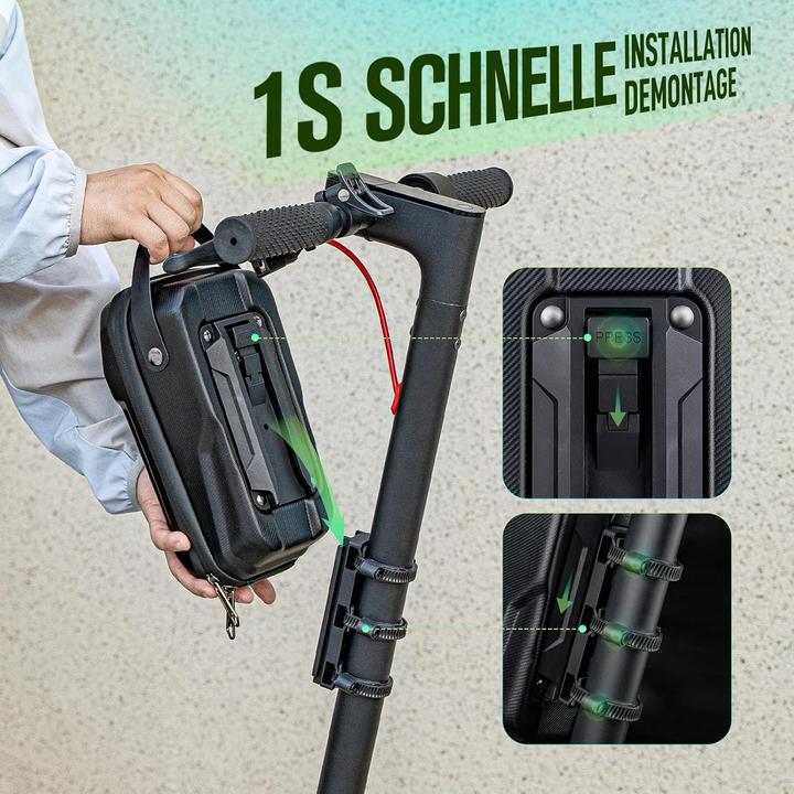 Produktbild Jeebel E-Scooter Tasche & Fahrradschloss Set
