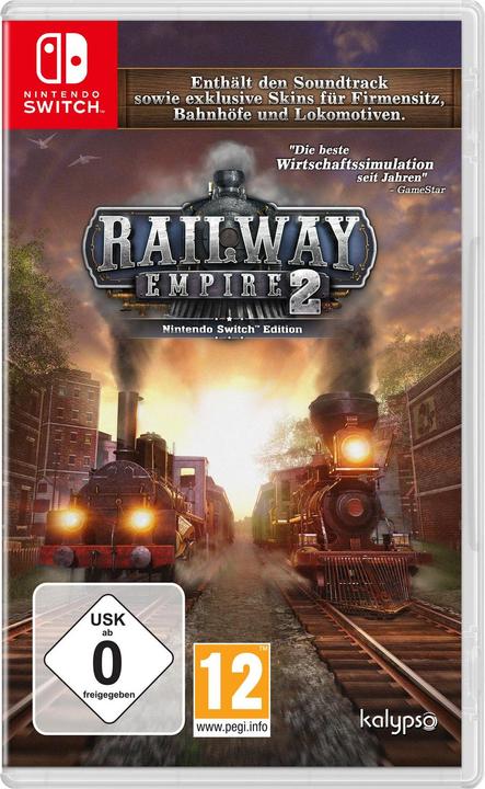 Produktbild Railway Empire 2 - Deluxe Edition (Switch, Switch Lite, Switch OLED)