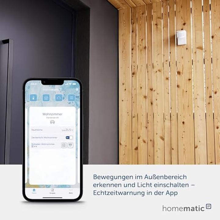 Produktbild Homematic IP Smart Home Bewegungsmelder (20 m)