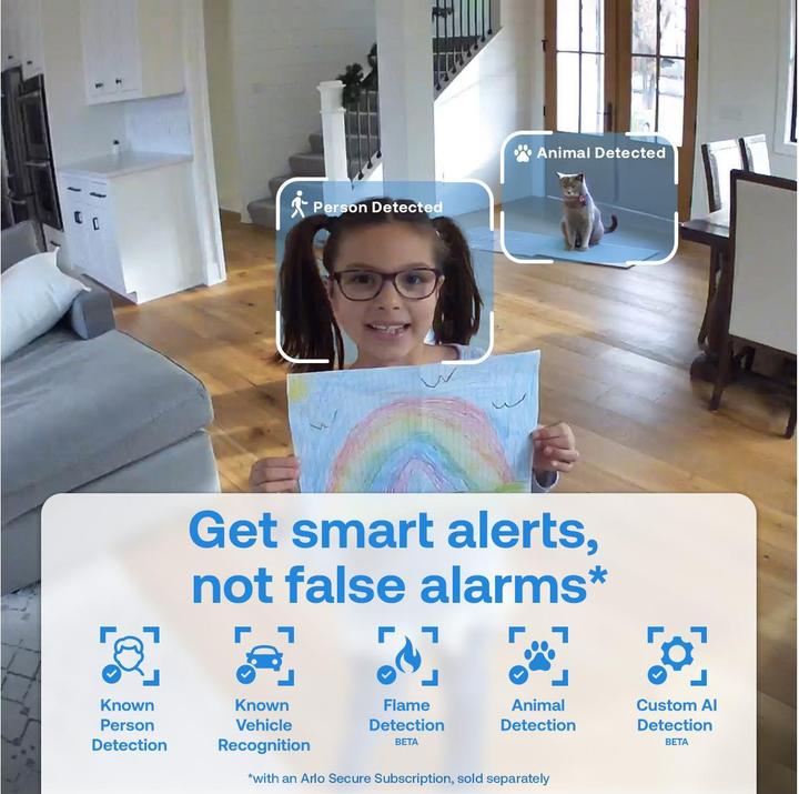 Actual product image Arlo E3 INDOOR PTZ 2K, E3, INDOOR, PTZ, 2K (2304 x 1296 Pixels)