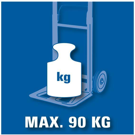Actual product image Einhell Aluminium sack truck BT-HT 90 (90 kg)