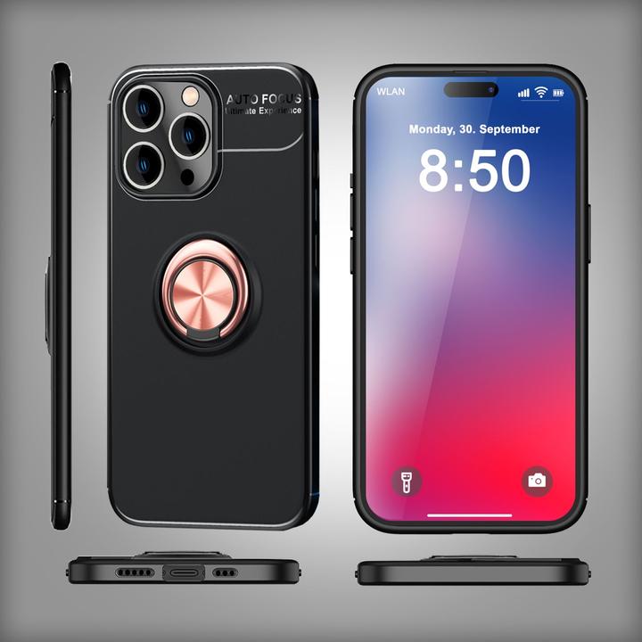 Actual product image Nalia Matte Ring Silicone Sleeve (Apple iPhone 16 Pro)