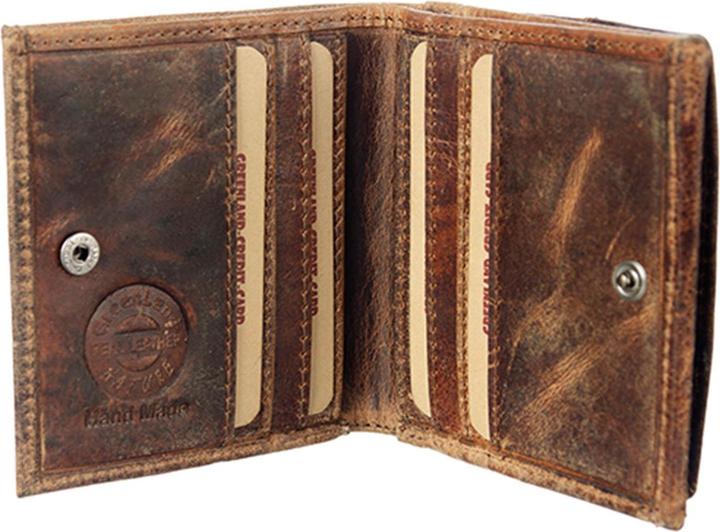 Immagine prodotto Greenland Nature Portafoglio Montana RFID in pelle 10 cm