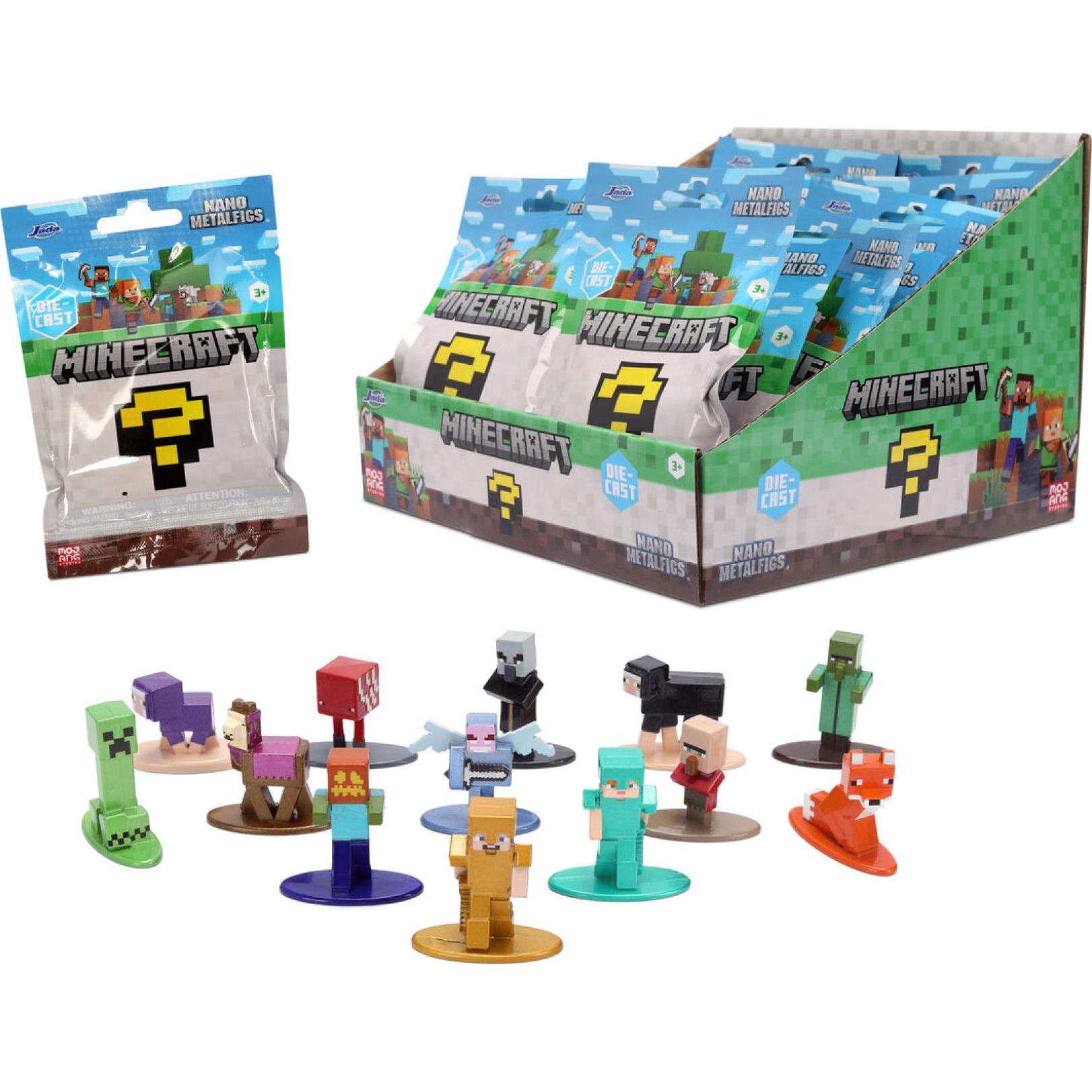 Jada Minecraft Blind Pack Nanofigs, 13-sort.