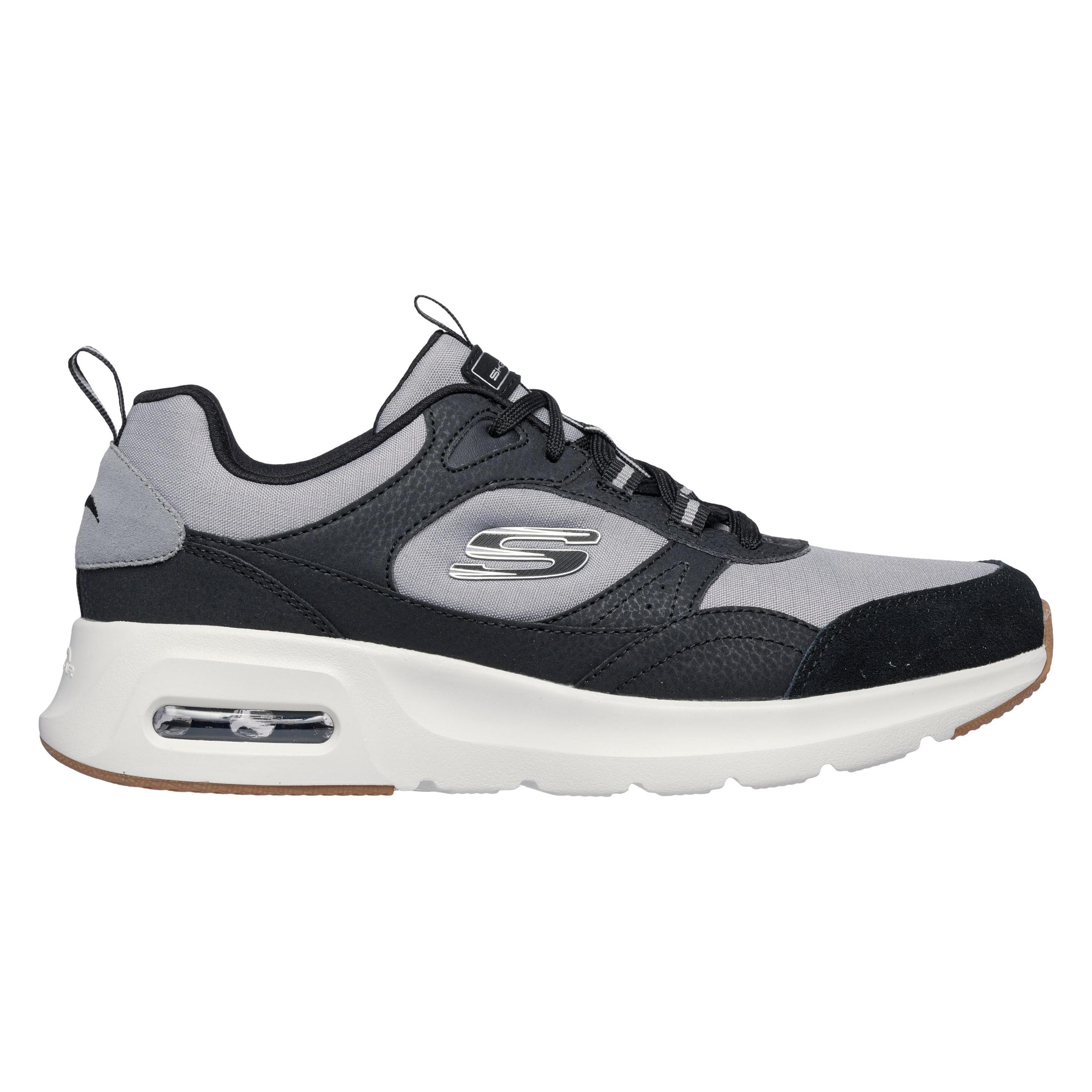 Skechers, Herren, Sneakers, Skech-Air Court-Yatton, Schwarz, (45)