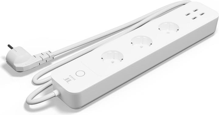Actual product image Tesla Smart Power Strip 3 + 4 USB (3 x, CEE 7/5)