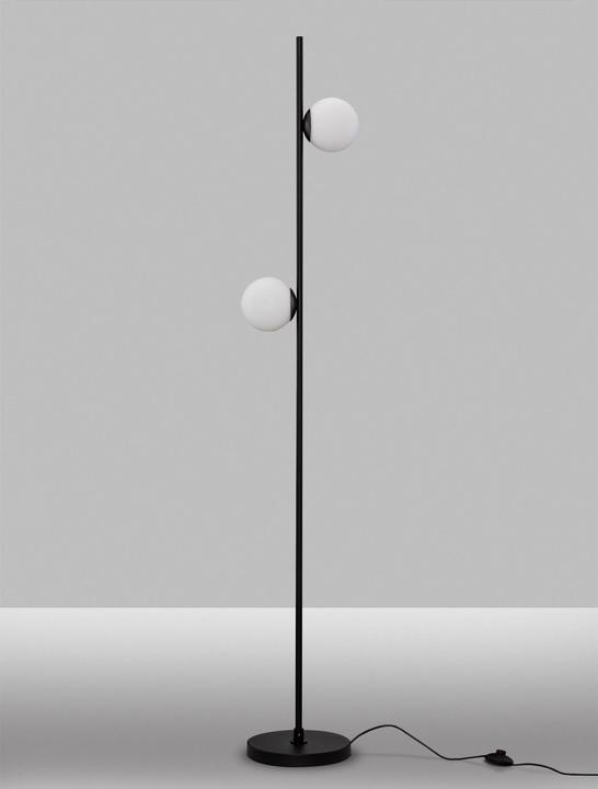 Image du produit Nova Luce NUVOLE LED Lampadaire noir 16W blanc chaud 28,5x25x169,5cm 9061437