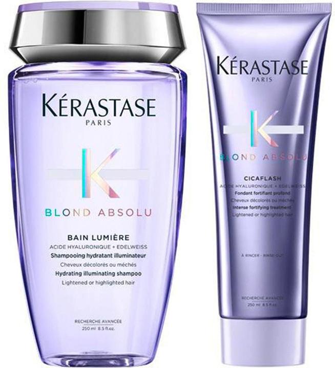 Immagine prodotto Kérastase Blond Absolu Pflegeset für blondiertes und blondes Haar (Set per la cura dei capelli)