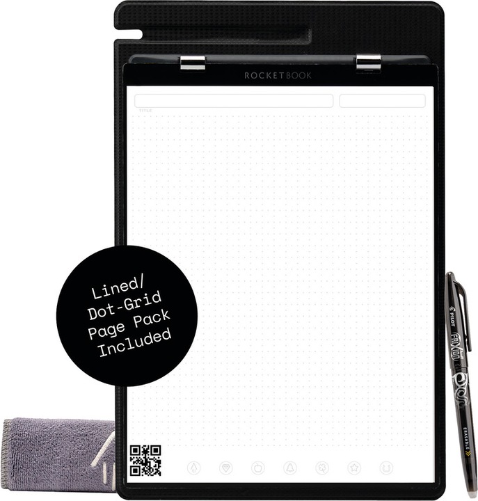 Image du produit Rocketbook Orbit (A4, À rayures, Pointillés, Non contraignant)