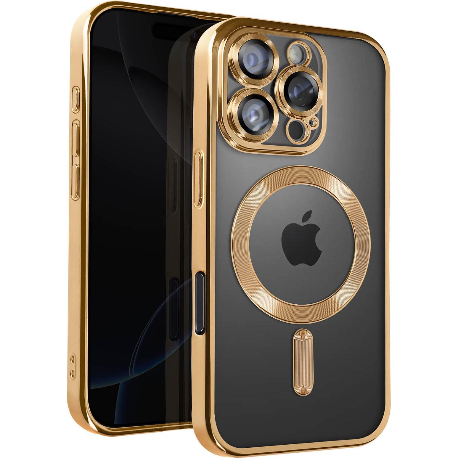 Thumbnail - Avizar Metallic Case (Apple iPhone 16 Pro Max), Smartphone Hülle, Gelb