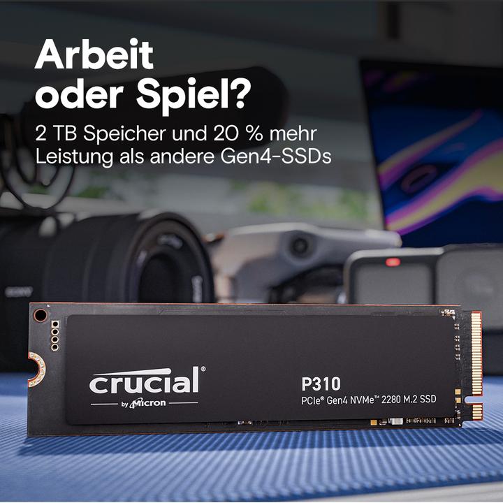 Image du produit Crucial P310 (4000 Go, M.2 2280)