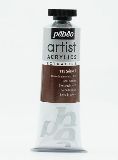 Produktbild Pebeo Artist Acrylics Extrafein Acrylfarben (Siena gebrannt, 37 ml)