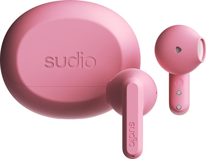 Actual product image Sudio Headphone A3 Pink In-Ear True Wireless (25 h, Wireless)