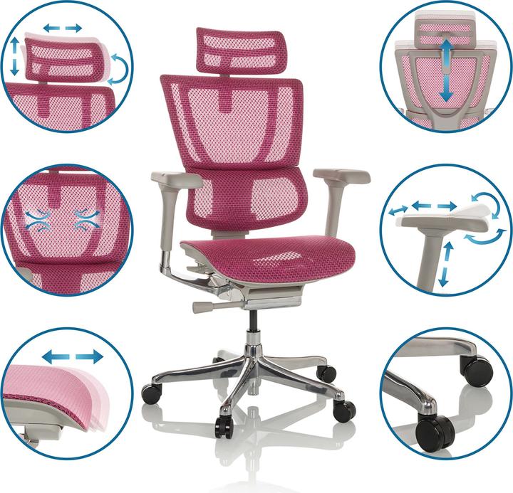 Actual product image Hjh Office Ergohuman Slim G Gen2