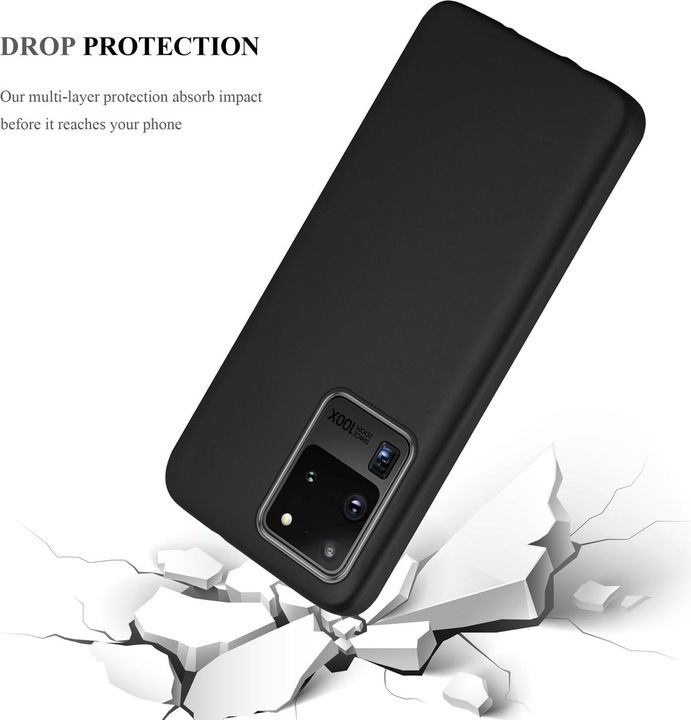 Produktbild Cadorabo TPU Matt Metallic Cover (Samsung Galaxy S20 Ultra)