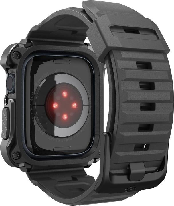Actual product image Spigen Tough Armor PRO Apple Watch 7/8 45mm czarny/metal black ACS05237