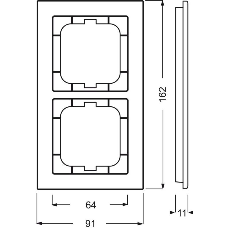 Thumbnail - Busch-Jaeger, Zubehör Schalterprogramm, Rahmen
