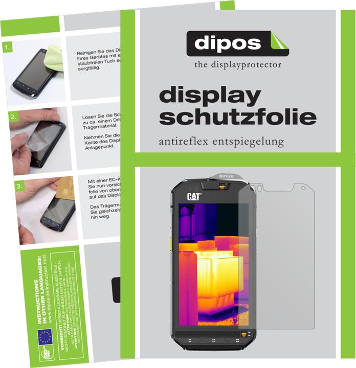 Immagine prodotto Dipos Pellicola Protettiva Antiriflesso (6 Pezzo/i, CAT S60)