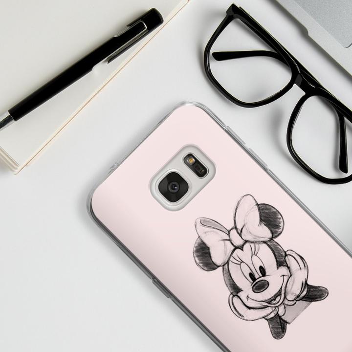 Produktbild DeinDesign Silikon Hülle für Samsung Galaxy S7 Handyhülle Case Smartphone Schutzhülle Disney Minnie Mouse (Samsung Galaxy S7)