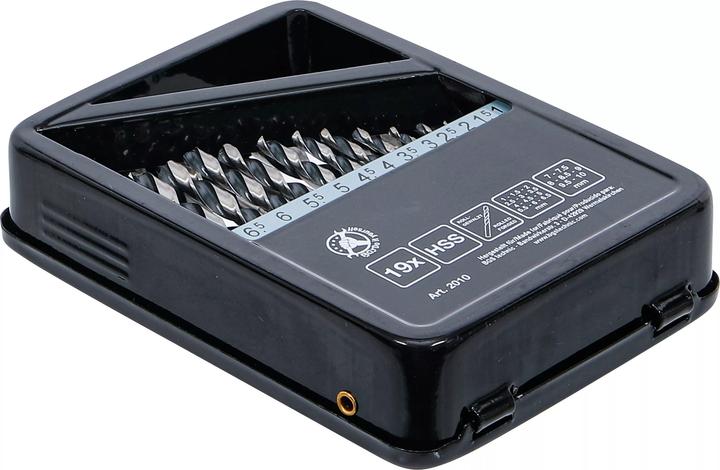 Actual product image BGS HSS Drill Set 1 - 10 mm 19 pcs.
