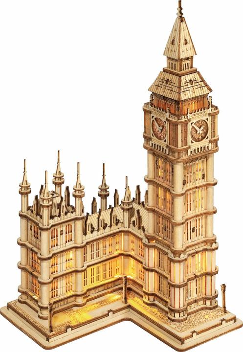 Produktbild Robotime Holzmodell 3D-Puzzle Big Ben