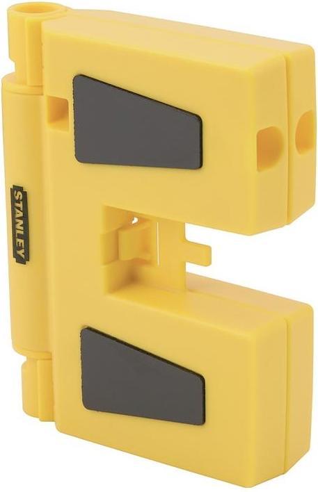 Actual product image Stanley Spirit level Post spirit level 3 spirit levels Magnets Plastic Storage option (18 cm)