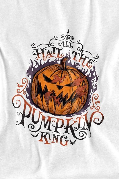 Produktbild The Nightmare Before Christmas Hail The Pumpkin King TShirt (L)