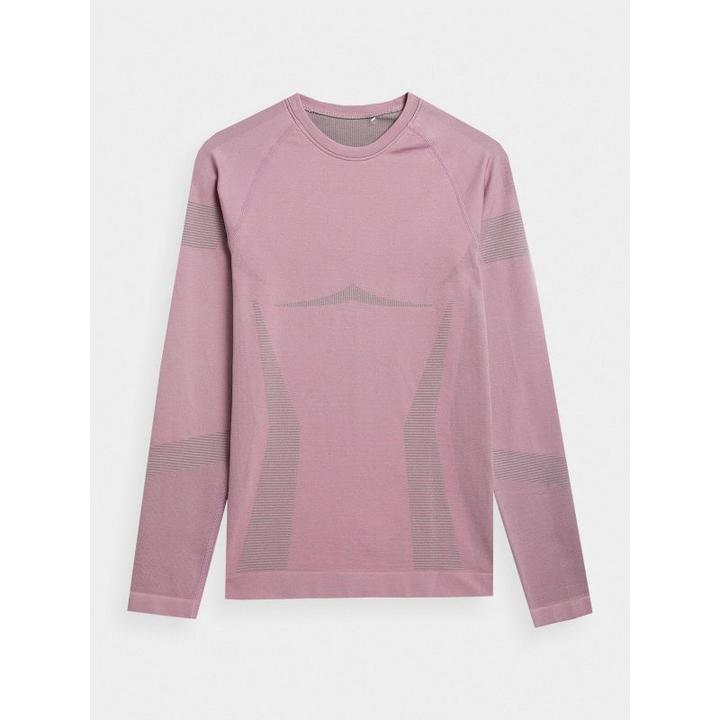 Actual product image 4F Women's thermoactive sweatshirt F113 dark pink 4FAW23USEAF113 53S M/L (M, L)