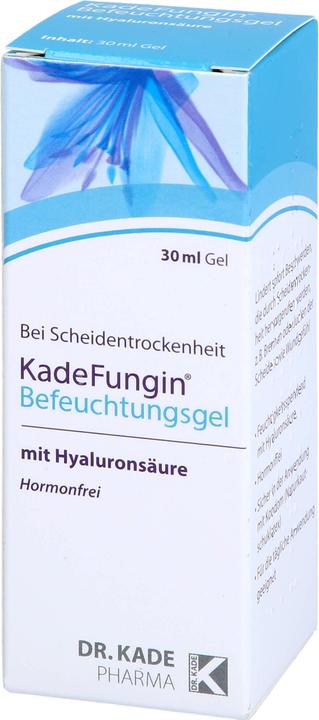Actual product image Dr. Kade Pharma KadeFungin moisturising gel for vaginal dryness, 30 ml gel