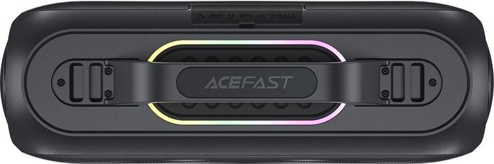 Actual product image Acefast K1 wireless karaoke speaker with 2 microphones - black