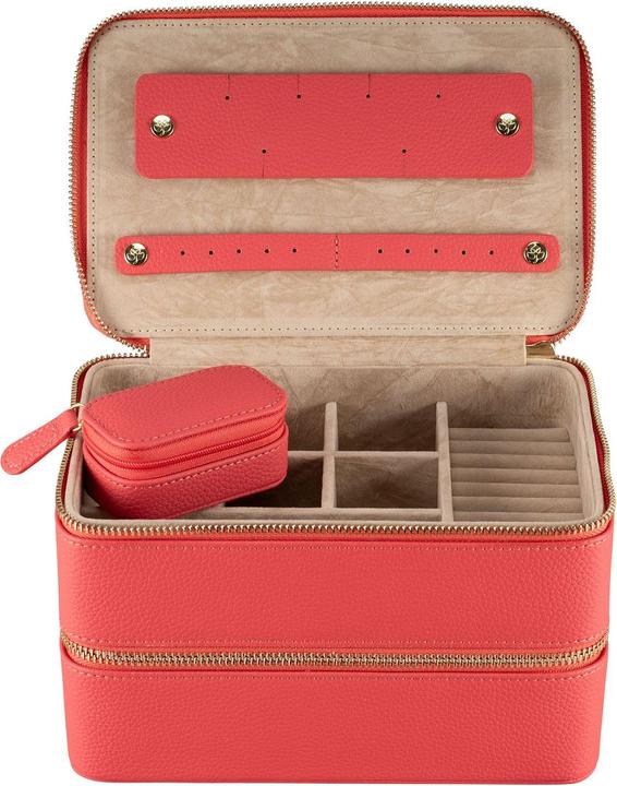 Produktbild Windrose 803974.01 - Schmucketui L mit Reisverschluss Aurora koralle