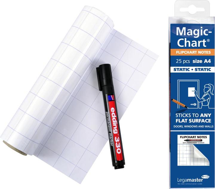 Image du produit Legamaster Tableau à feuilles mobiles Magic-Chart Notes