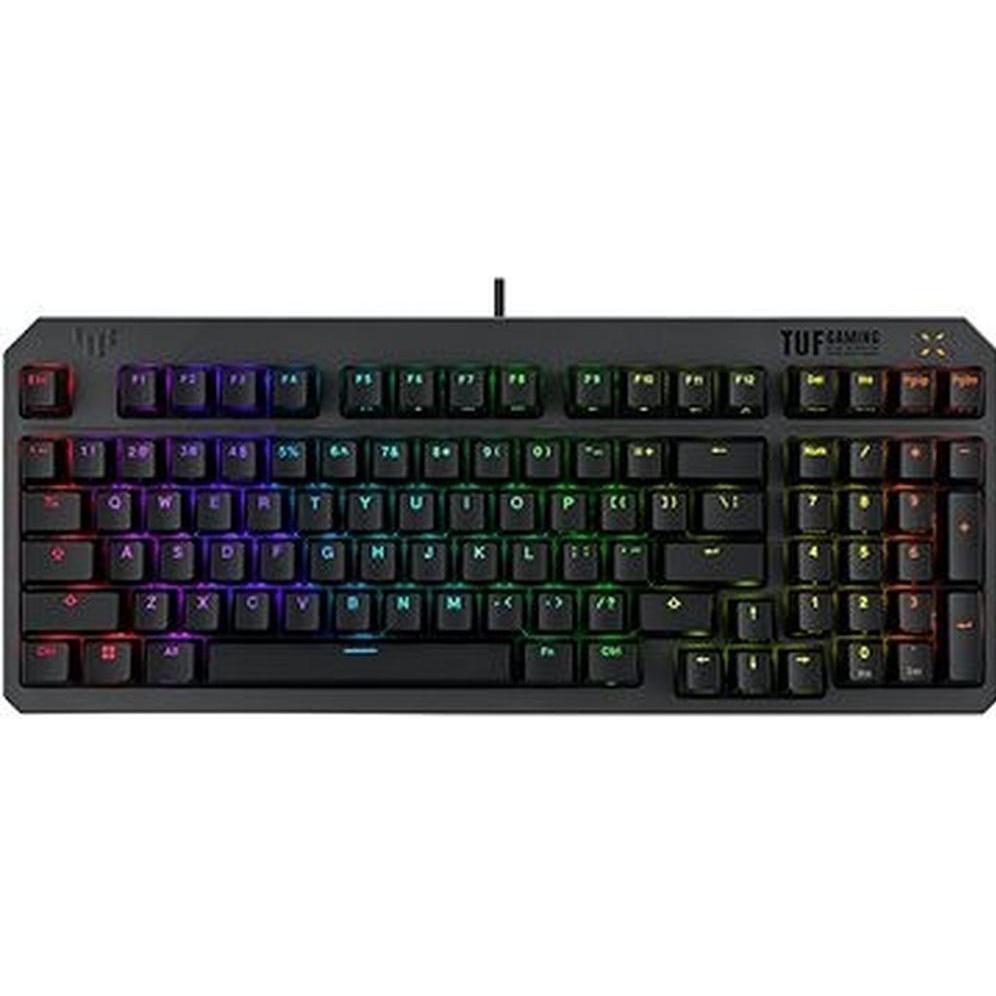ASUS RA07 TUF Gaming K3 Gen II Rd-Tastatur (90 MP0390-BKUA01) (US, Kabelgebunden), Tastatur, Schwarz