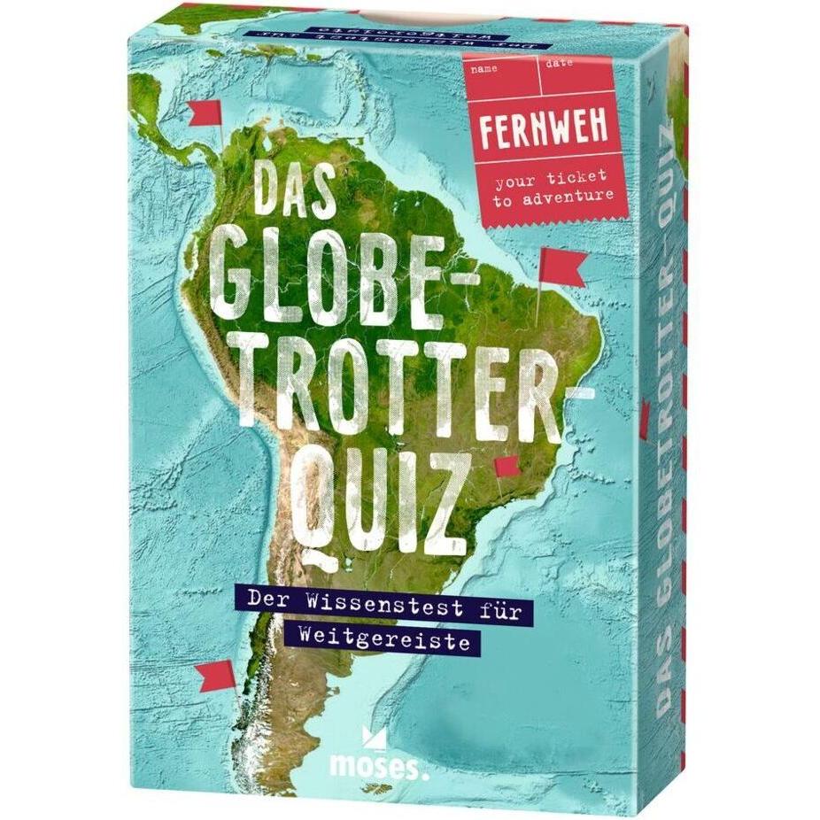Moses Das Globetrotter-Quiz (Deutsch)