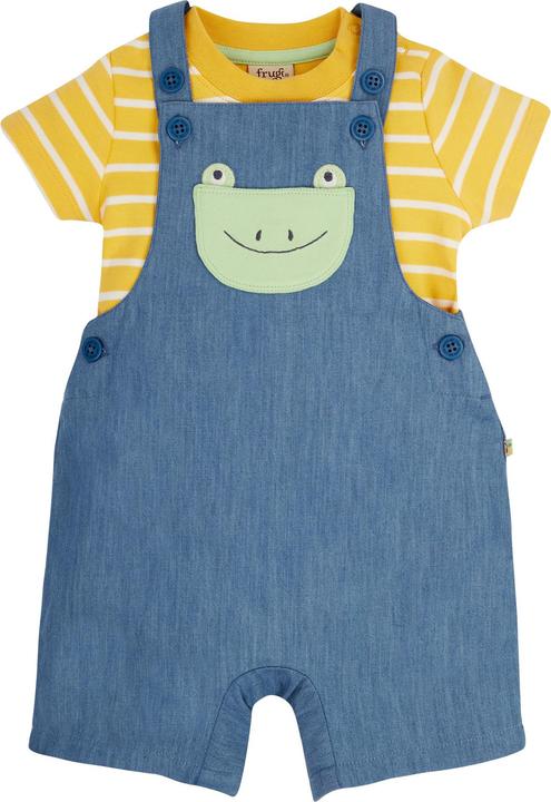 Produktbild Frugi Kleinkinder Latzhosen-Set Lincoln (98, 104)